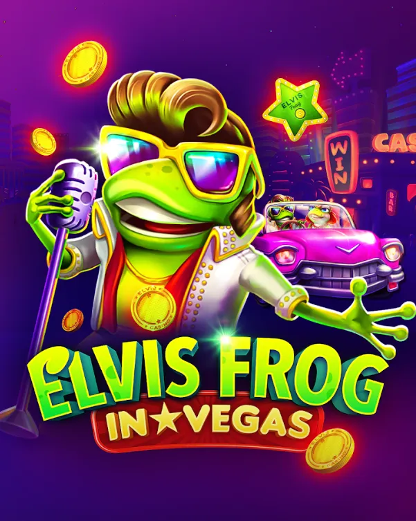 elvis frog in vegas casino